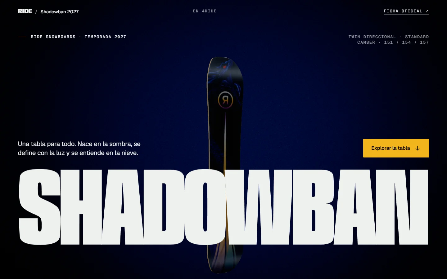 Captura de la demo de RIDE Shadowban